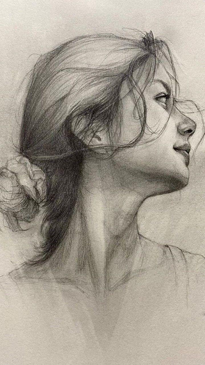 Free-Hand Drawing (Pencil or Charcoal)