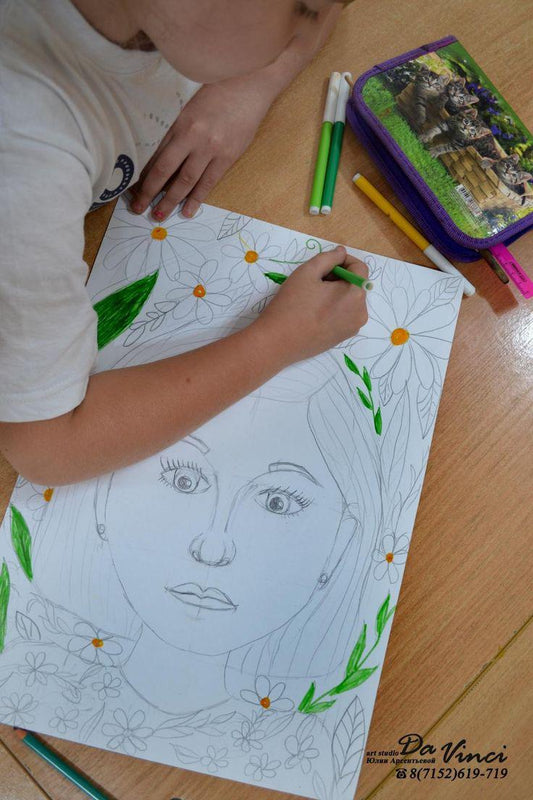 Portrait for Kids Workshop πΌ (Ages 7β12)