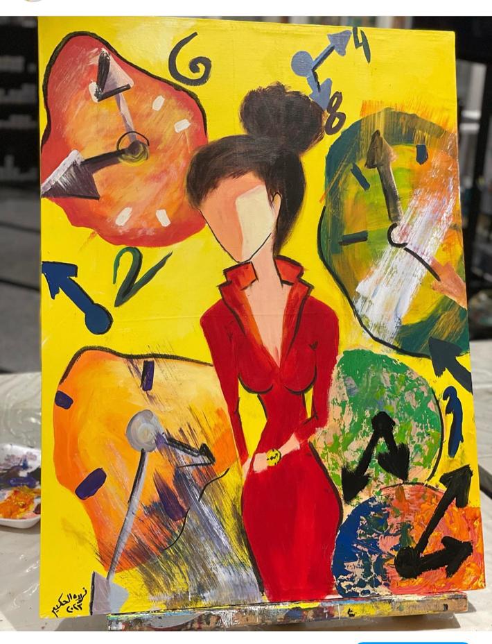 Mixed media & Layering/Texturing! By Shaymaa Hesham