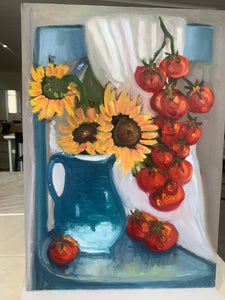 Academic painting in Oils & Acrylics By Khaled Zaytoun