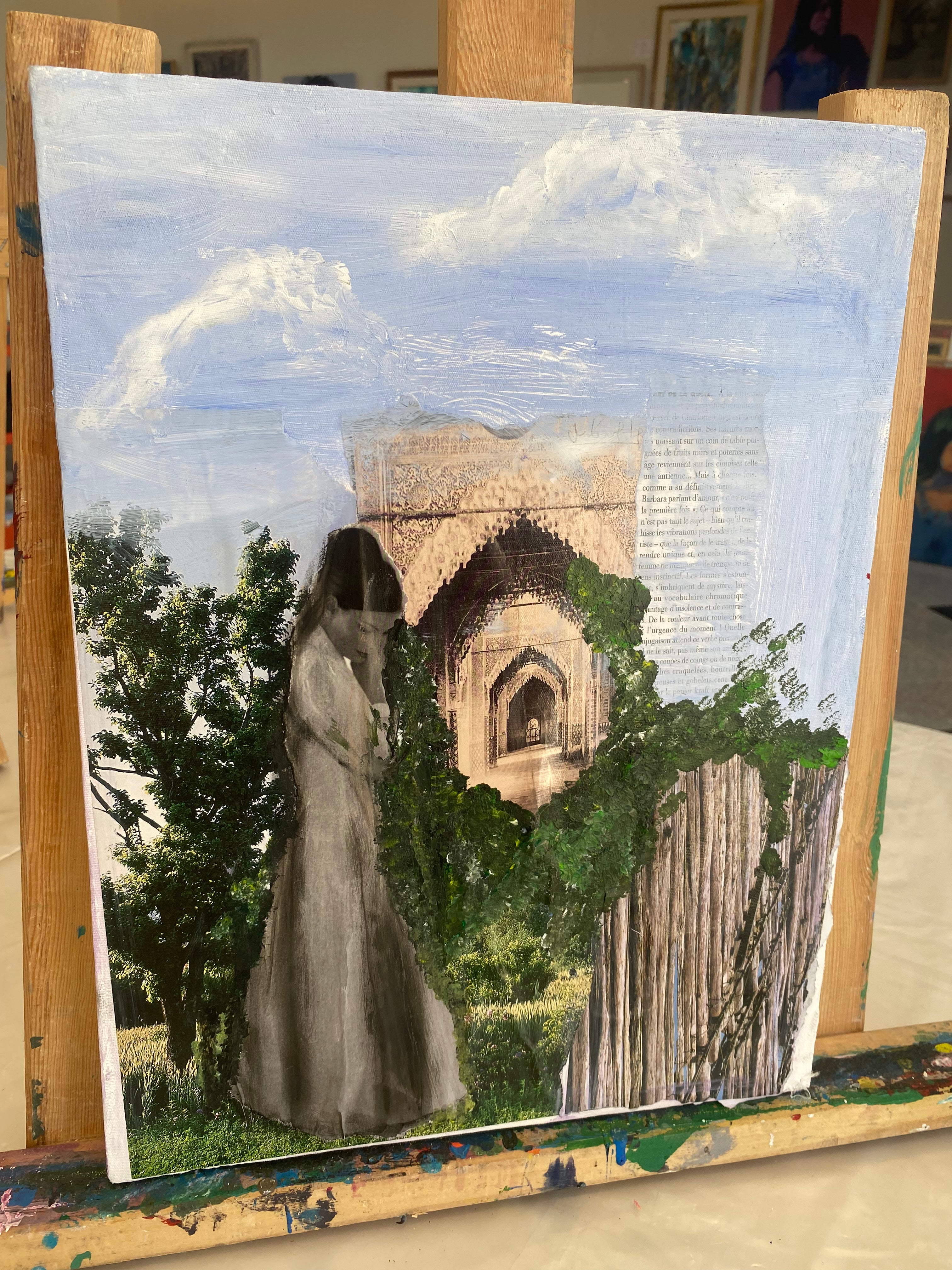 Mixed media & Layering/Texturing! By Shaymaa Hesham