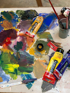 Academic painting in Oils & Acrylics By Khaled Zaytoun